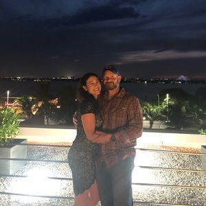 Bisou Bisou semi formal midi dress